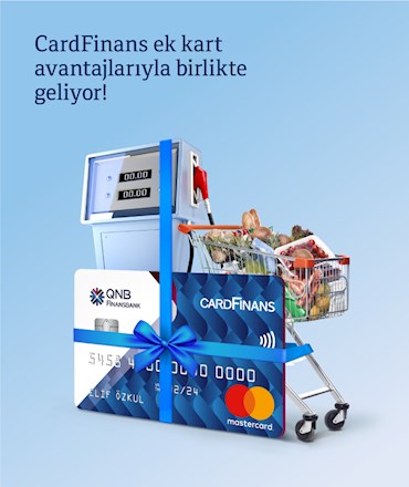 Sevdiklerinizi CardFinans ek kart sahibi yapın, 180 TL’ye varan indirim kazanın!
