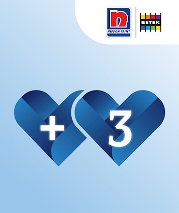 BETEK BOYA alışverişlerinize +3 taksit!