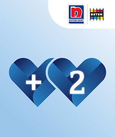 BETEK BOYA alışverişlerinize +2 taksit!