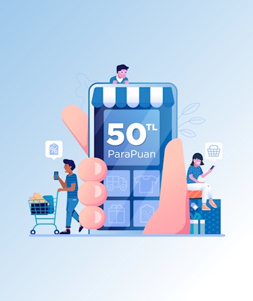 Temmuz ayı boyunca internetten yapacağınız alışverişinize 50 TL ParaPuan CardFinans