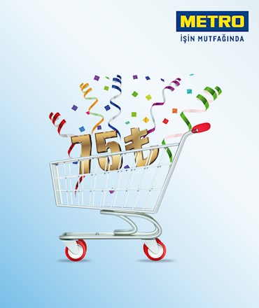 Metro Marketler’de 75 TL ParaPuan!