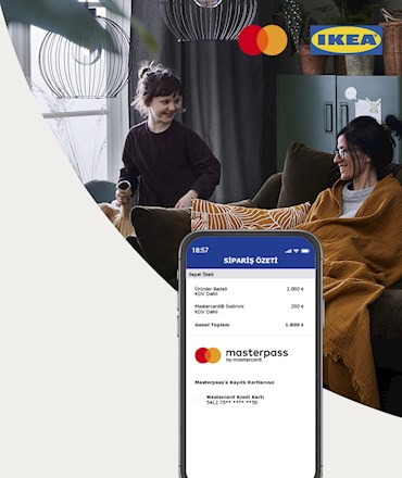 Masterpass’e kayıtlı CardFinans Mastercard’ınıza özel IKEA’da 200 TL indirim!