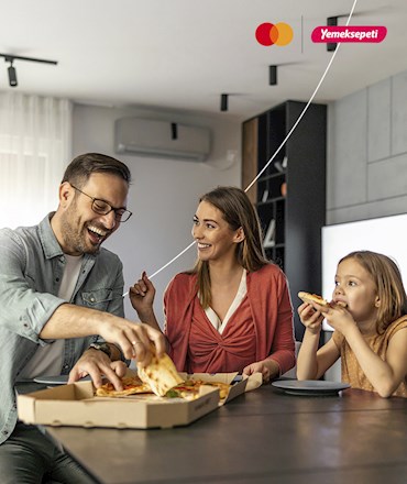 Mastercard Logolu QNB Nakit Banka Kartı’nız ile Yemeksepetinde 100 TL indirim!  