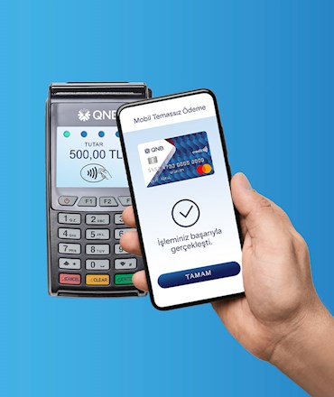 QNB Mobil Temassız Ödeme (NFC) ile 500 TL İndirim!
