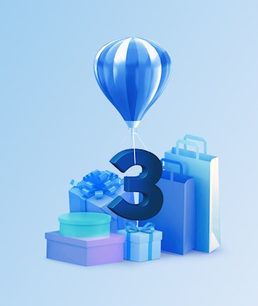 Tek çekim alışverişlerinize ücretsiz, faizsiz 3 taksit fırsatı!