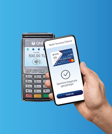 Size Özel QNB Mobil Temassız Ödeme (NFC) ile 250 TL ParaPuan!